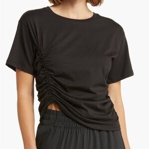 Zella Adjustable Ruched Top Small